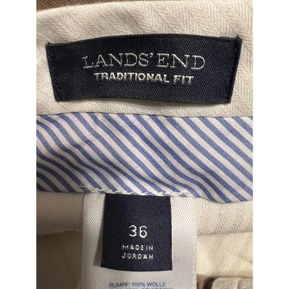 Lands End Pants Men’s  Tradition Fit - Picture 3 of 3